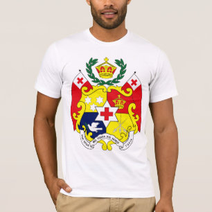 Manteau du Tonga de T-shirt de bras