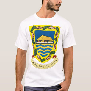 Manteau du Tuvalu de T-shirt de bras