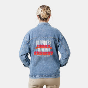 MANTEAU EN DENIM POUR FEMME POUR SE REJOUIR