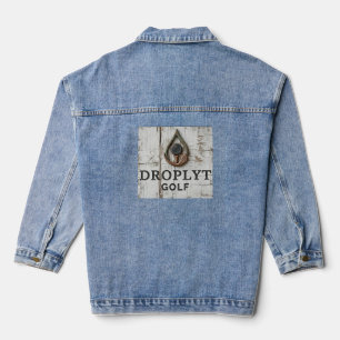 Manteau en denim pour femmes Droplyt Golf Signatur