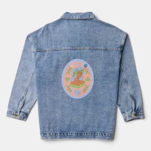 "Manteau en denim Virgo Elegance,