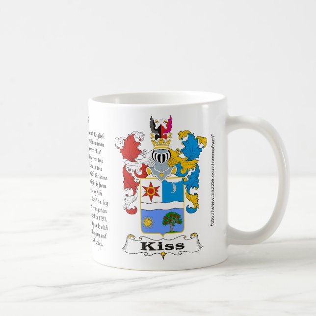 Manteau hongrois de famille de baiser de tasse de (Droite)