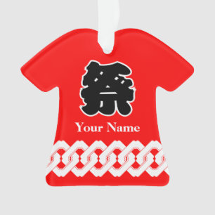 Manteau rouge de Happi de festival