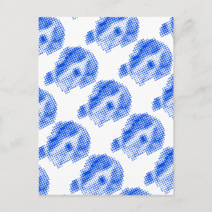 Manteldogge abstract postcard