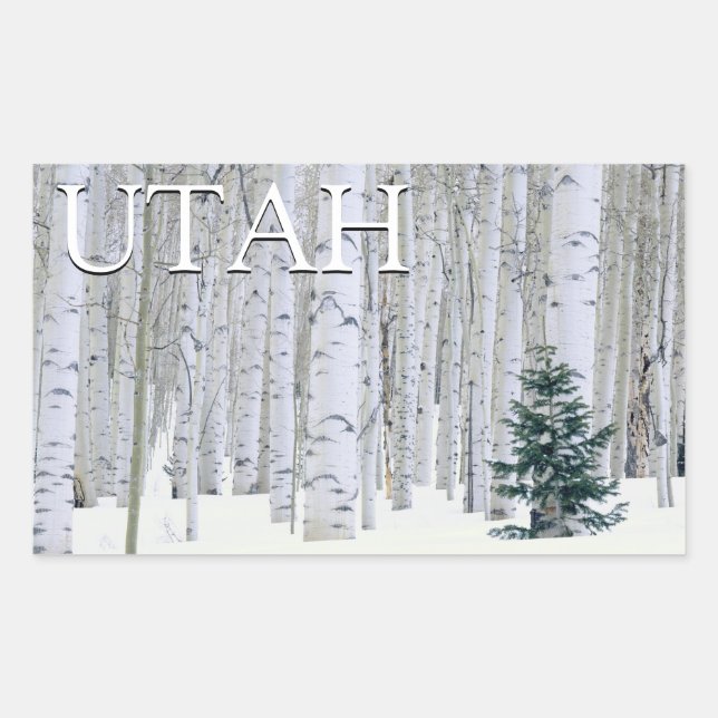 Manti-LaSal National Forest, Utah Sticker (Front)