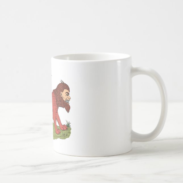 Manticore Coffee Mug (Right)