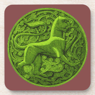 manticore in green coaster