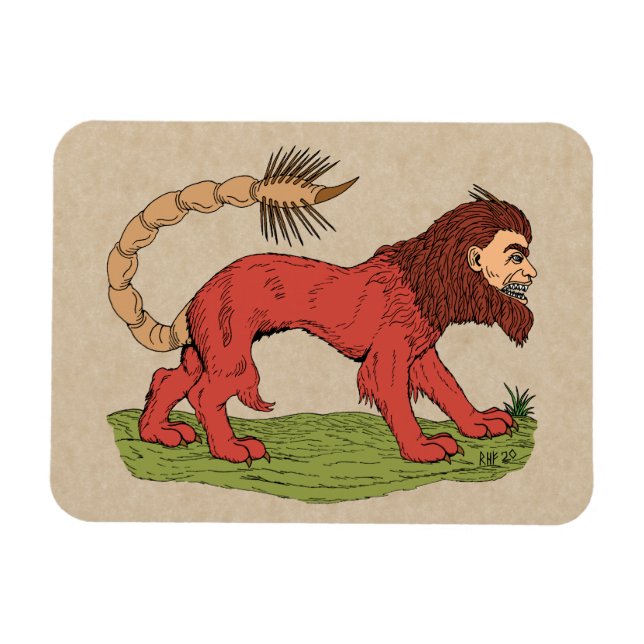 Manticore Magnet (Horizontal)