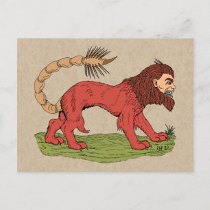 Manticore Postcard