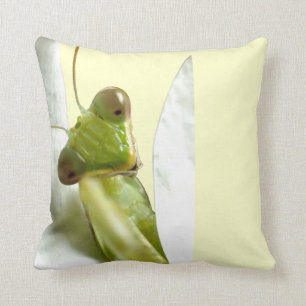 Mantid Throw Pillow