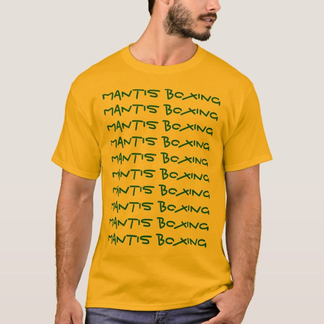 Mantis Boxing T-Shirt (Front)