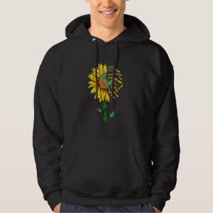 Mantis Mom Cute Sunflower Mantiss Insect Lover Mot Hoodie