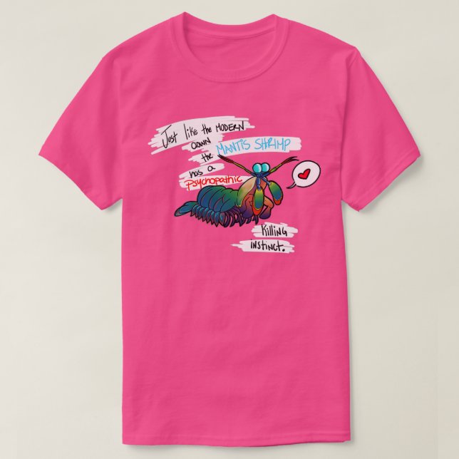Mantis Shrimp T-Shirt (Design Front)