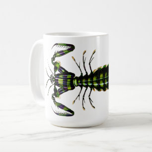 Mantis Shrimp - Vintage Design Coffee Mug