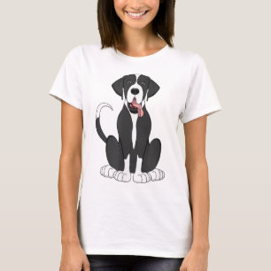 Mantle Great Dane For Men Women Kids Dog Lover Gif T-Shirt