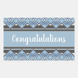 Manto Andino Azul Sticker