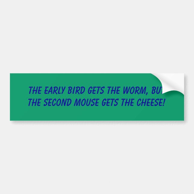 Mantra Bumper Sticker (Front)
