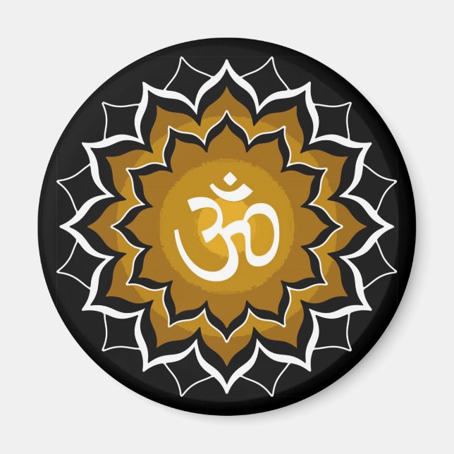 Mantra Chakra Magnet (Front)