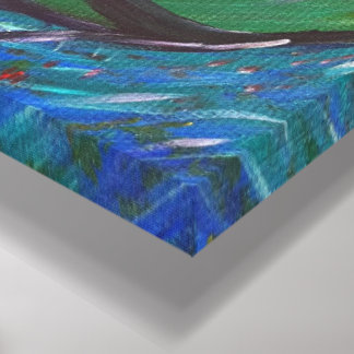 Mantra Garden - Om Peinture en toile