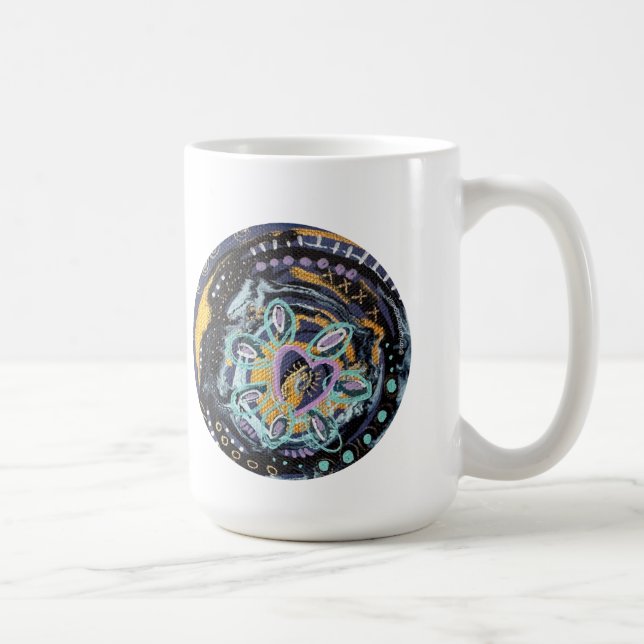 Mantra Mug avec portail de prière - connaissance i (Droite)