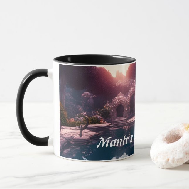 Mantr's Morning Tea Mug (With Donut)