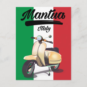 Mantua Italy travel poster Postcard