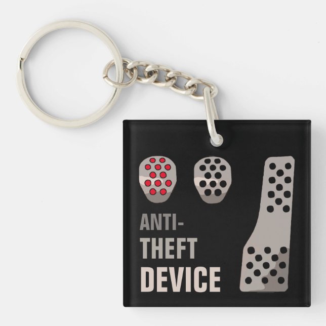 MANUAL Anti-Theft Keychain (Front)