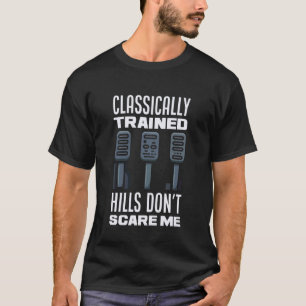 Manual Car Classically Trained Stick Shift Pedals T-Shirt