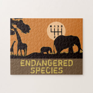 MANUAL - Endangered Jigsaw Puzzle
