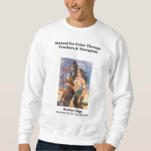 Manual for Urine Therapy shirt with image of book