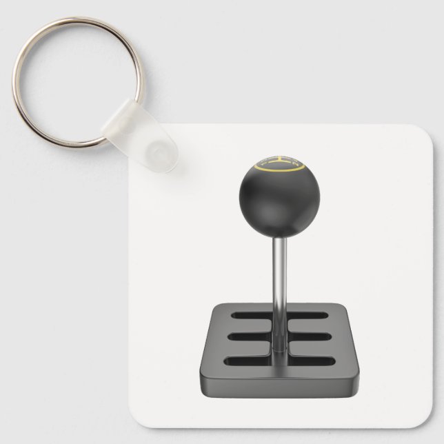 Manual gear stick keychain (Front)