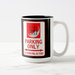 MANUAL ONLY Two-Tone COFFEE MUG