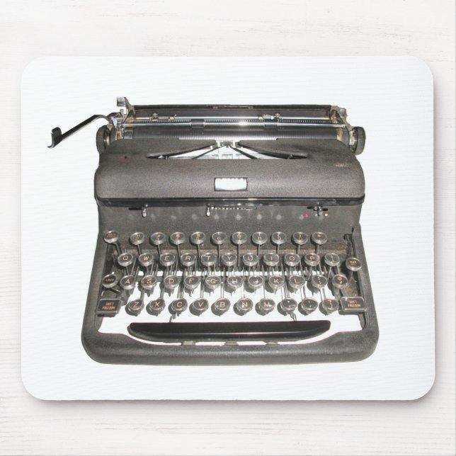 Manual Typewriter Mousepad (Front)