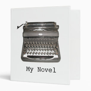 Manual Typewriter "My Novel" Binder