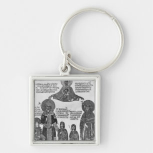 Manuel Palaeologus protected by Virgin Mary Keychain