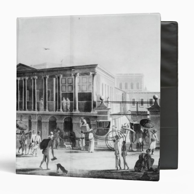 Manufactory and Bazaar, Calcutta House Binder (Front/Inside)