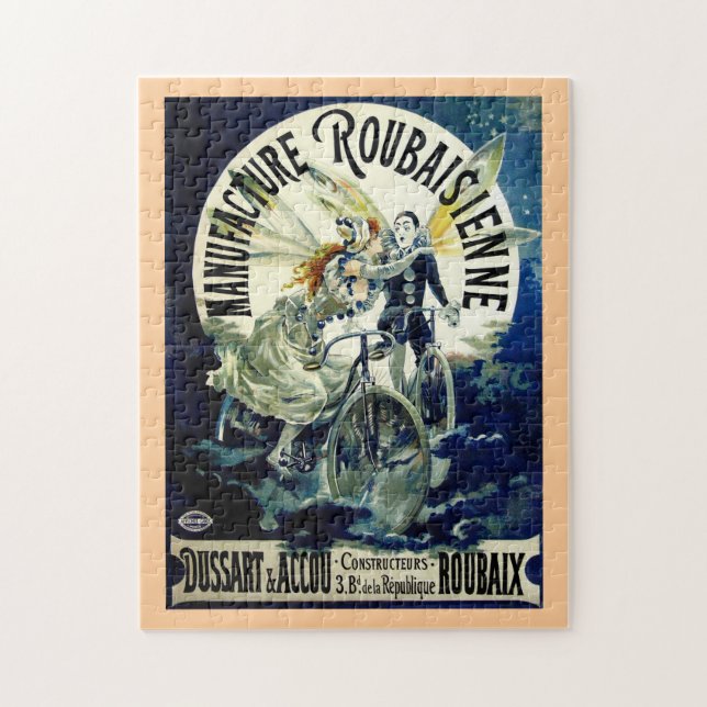 Manufacture Roubaisienne Bicycles Jigsaw Puzzle (Vertical)