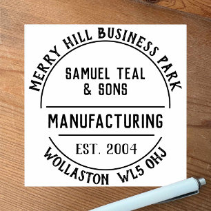 Manufacturing Rubber Stamp