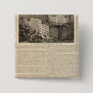 Manufacturing, Warehouses 2 Inch Square Button