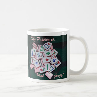 manuscrit de tasse de jongg d'heure-milliampère