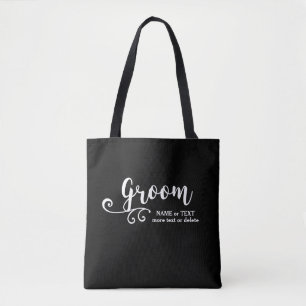 Manuscrit moderne blanc noir frais du sac