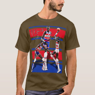 Manute Bol Bullets Tribute T-Shirt