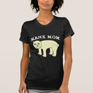 MANX CAT MOM T-SHIRTS