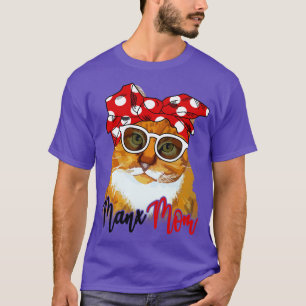 Manx Cat Shirt Manx Cat Mom Bandana