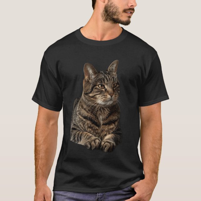 Manx Cat T-Shirt (Front)