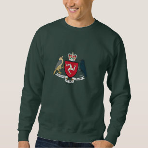 Manx coat of arms sweatshirt