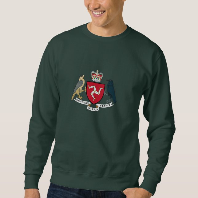 Manx coat of arms sweatshirt (Front)