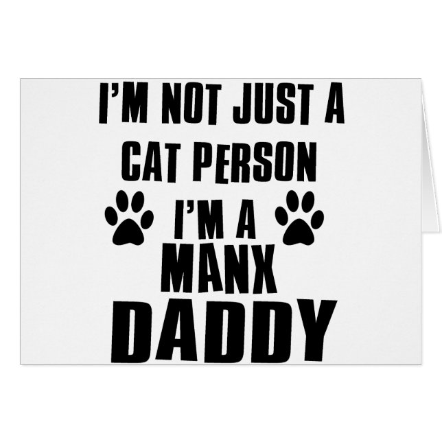 Manx shirts cat Designs (Front Horizontal)