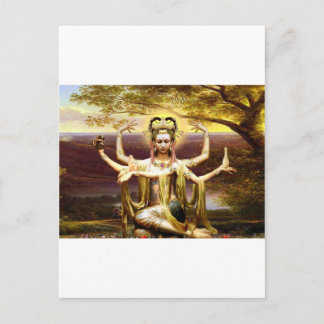 Many Armed Kwan Yin Postcard
