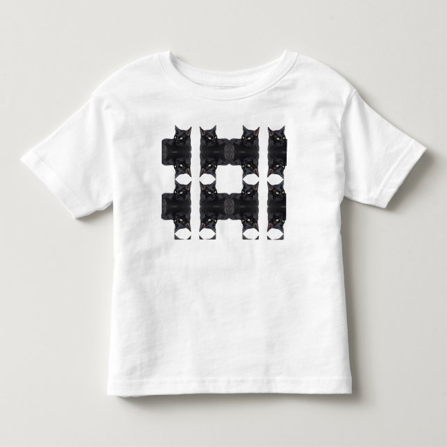 Many Black Cats Tee (Front)